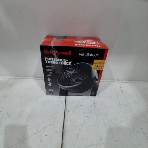 HONEYWELL TURBO FORCE POWER+ FAN WITH 90° PIVOT - 10" - BLACK (MODEL: HT900C) image 4