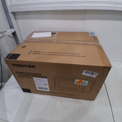 TOSHIBA COMPACT COUNTERTOP MICROWAVE OVEN - 1.2CU.FT - 1500W - STAINLESS STEEL (MODEL: ML-EM31P(SS)/CA) image 6