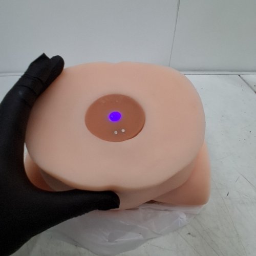 AUTOMATIC MALE MASTURBATOR WITH SUCKING VAGINA CHANNEL - 8LBS - NATURAL image 4