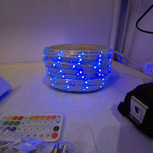 PROWEMST WATERPROOF WIFI RGB APP MUSIC SYNC CONTROL LED STRIP LIGHTS - COMPATIBLE WITH ALEXA AND GOOGLE ASSISTANT - 265FT - MULTI-COLOUR image 2