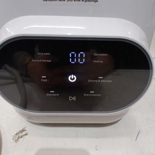 GROWNSY ALL-IN-ONE BOTTLE BOTTLE WASHER AND STERILIZER AND DRYER MACHINE WITH DETERGENT TABLETS- WHITE (MODEL: ZMW-STHB01-3) image 2