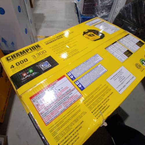 CHAMPION DUAL FUEL INVERTER GENERATOR - 4000 STARTING WATTS / 3300 RUNNING WATTS - YELLOW AND BLACK (MODEL: 201567) image 3