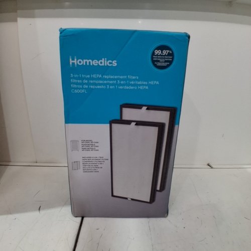 HOMEDICS TRUE HEPA REPLACEMENT FILTERS - 99.97% FILTRATION (MODEL: C500FL) image 2