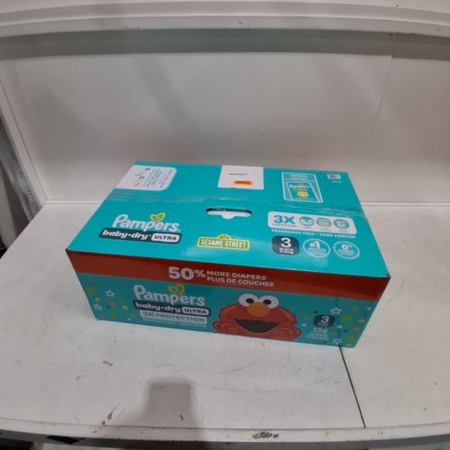 132PK PAMPERS SWADDLERS DIAPERS - SIZE 3 image 3