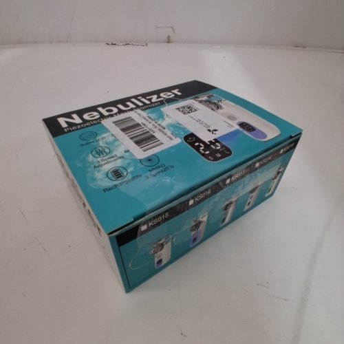 PORTABLE HANDHELD MESH NEBULIZER WITH DIGITAL LED DISPLAY - BLUE/WHITE image 4