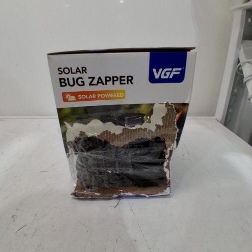 VGF LED SOLAR POWERED PORTABLE BUG ZAPPER - 600V - BLACK image 5
