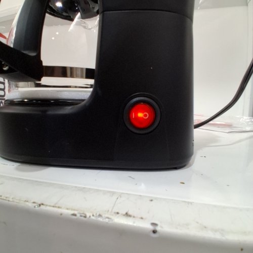GOURMIA 5-CUP ONE-TOUCH COFFEE MAKER - BLACK (MODEL: GCM3510) image 2