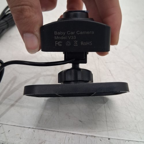 VEHICLE REAR BACKUP HD CAMERA - BLACK (MODEL: V33) image 2