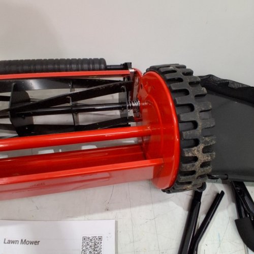 GARVEE MANUAL 5-BLADE PUSH REEL LAWN MOWER - 16" - ORANGE - (MODEL: PPG_33P36V5L) image 3