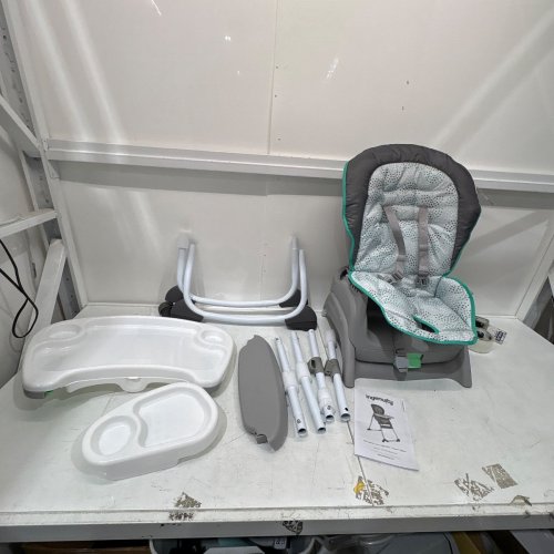 INGENUITY FULL COURSE 6-IN-1 HIGHCHAIR WITH DISHWASHER SAFE TRAYS - 6-60 MONTHS - 50LBS CAPACITY - MILLY/FLORAL (MODEL: 13109) image 2