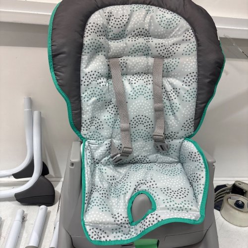 INGENUITY FULL COURSE 6-IN-1 HIGHCHAIR WITH DISHWASHER SAFE TRAYS - 6-60 MONTHS - 50LBS CAPACITY - MILLY/FLORAL (MODEL: 13109) image 3