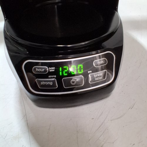 12CUP BLACK+DECKER PROGRAMMABLE DIGITAL COFFEEMAKER COFFEE MACHINE - BLACK image 2
