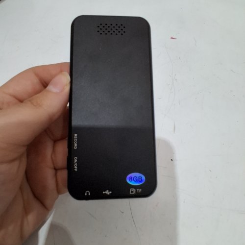 PROFESSIONAL DIGITAL VOICE RECORDER - 8GB - BLACK image 3