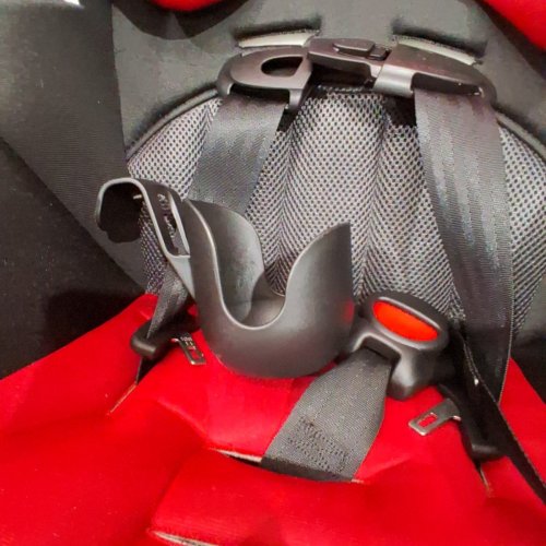 EVENFLO TRIBUTE CONVERTIBLE CAR SEAT - RED/BLACK (MODEL: 38112278C) image 5