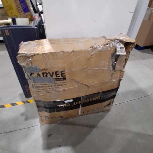 4PK GARVEE ALL WEATHER STACKABLE WITH HIGH BACK PATIO CHAIRS - 36.6" - 350LBS CAP - BLACK (MODEL: PHO_16KMGHWQ) image 6