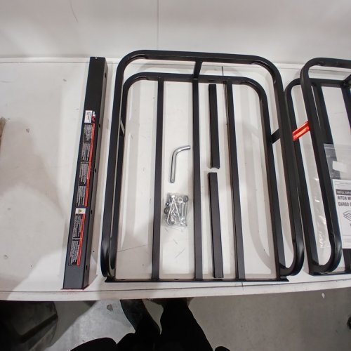 PEAKTOW HITCH MOUNT CARGO CARRIER - 51.5" X 17.5" X 4" - BLACK (MODEL: PTT0063) image 4