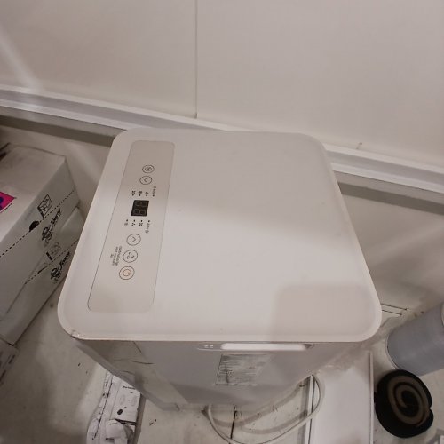 MIDEA PORTABLE AIR CONDITIONER WITH COMPACT INDOOR COOLING UNIT WITH REMOTE CONTROL, EASY-ROLL CASTERS, 3-IN-1 COOLING, FAN AND DEHUMIDIFIER MODES - 5,000 BTU - WHITE (MODEL:MPA05RWWCM) image 8