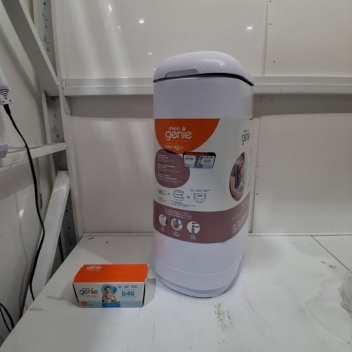 DIAPER GENIE ESSENCE PAIL DIAPER PAIL SYSTEM - 24" - WHITE image 2