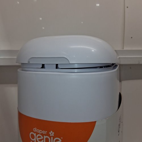 DIAPER GENIE ESSENCE PAIL DIAPER PAIL SYSTEM - 24" - WHITE image 3