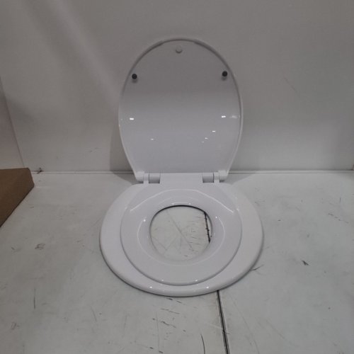 1M FAMILY TOILET SEAT WITH BUILT IN TODDLER SEAT - SLOW CLOSE - (ROUND WITH TODDLER SEAT BUILT IN) image 3