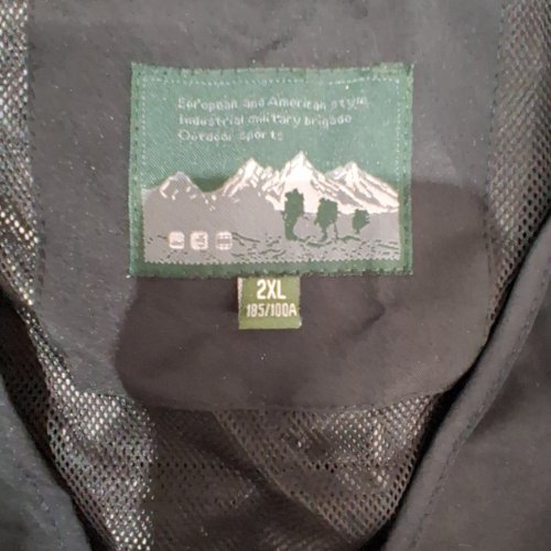 MEN'S LIGHTWEIGHT COLLARED VEST WITH POCKETS - 2XL - BLACK image 3