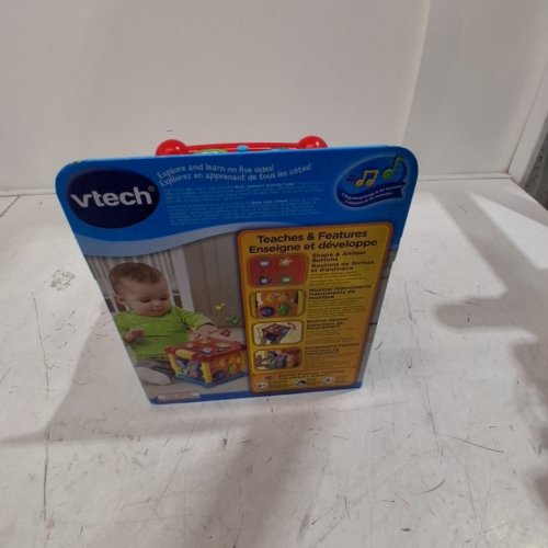 VTECH BUSY LEARNERS ACTIVITY CUBE- FRENCH ONLY image 3