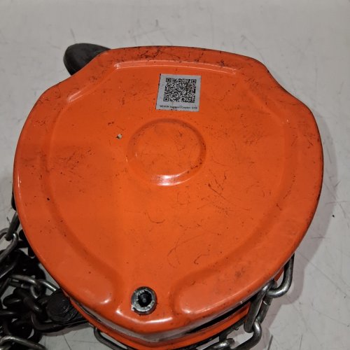 VEVOR HEAVY DUTY MANUAL HAND CHAIN PULLEY HOIST BLOCK - 10FT - 4400LBS CAP - ORANGE/BLACK/SILVER (MODEL: HS-C-2T-3M) image 4