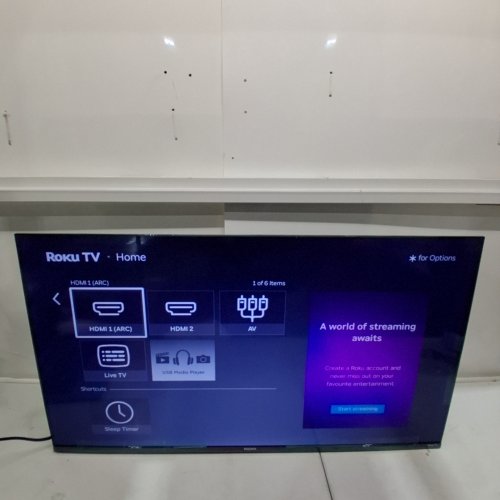 PHILIPS 7600 SERIES FHD QLED FULLHD 1080P ROKU TV - 40" - BLACK (MODEL: 40PQF7676/F6) image 4