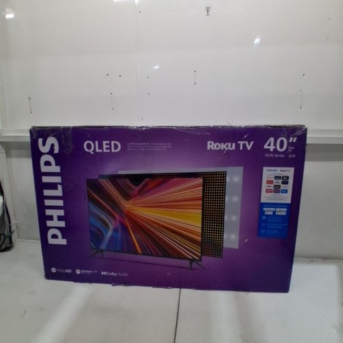 PHILIPS 7600 SERIES FHD QLED FULLHD 1080P ROKU TV - 40" - BLACK (MODEL: 40PQF7676/F6) image 14