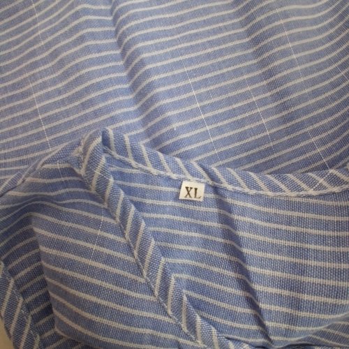 WOMEN'S SUMMER SLEEVELESS STRIPED DRESS - EXTRA LARGE - BLUE/WHITE image 3