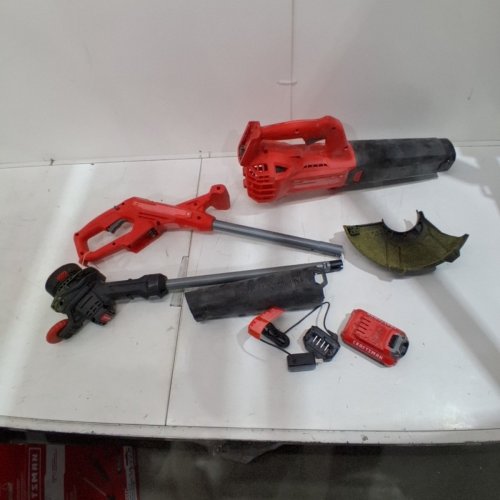 CRAFTSMAN 20V MAX CORDLESS HARD SURFACE BLOWER **TOOL ONLY** - RED/BLACK (MODEL: CMCBL710) image 2