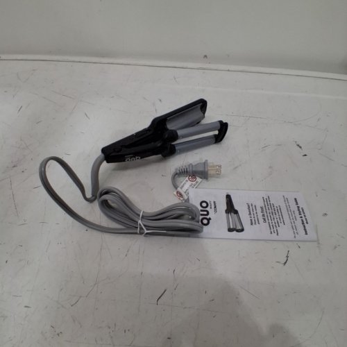 QUO BEAUTY CONAIR MINI HAIR WAVER - BLACK AND SILVER (MODEL: S8BLKQSDMC) image 4