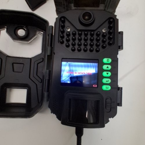 IZEEKER SOLAR POWERED TRAIL CAMERA WITH NIGHT VISION AND MOTION DETECTION - 4K UHD @ 30FPS - 48MP - CAMOUFLAGE (MODEL: IG220) image 2