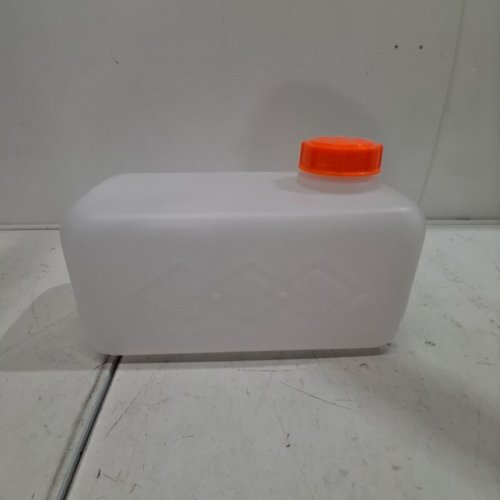 MOOVUL PLASTIC FUEL TANK - 5L CAPACITY - WHITE/ORANGE image 3