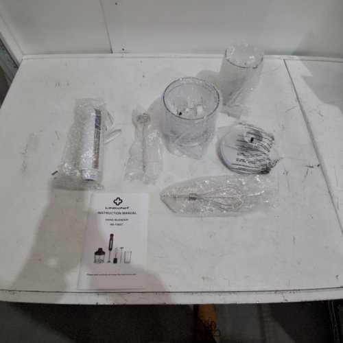 LINKCHEF 5-IN-1 IMMERSION HAND BLENDER - 20-SPEED - 1000W - WHITE (MODEL: HB-1580T) image 2
