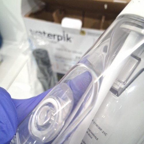2PK WATERPIK CORDLESS ENHANCE WATER FLOSSER COMBO PACK - BLACK/WHITE image 4