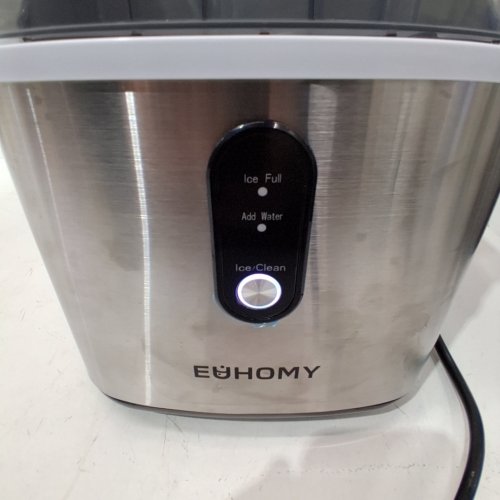 EUHOMY COUNTERTOP NUGGET ICE MAKER - MAKES 35LBS/DAY - STAINLESS STEEL ( MODEL: IM-15S) image 2