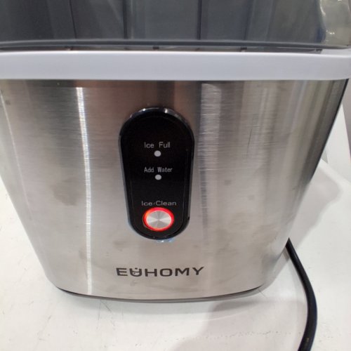 EUHOMY COUNTERTOP NUGGET ICE MAKER - MAKES 35LBS/DAY - STAINLESS STEEL ( MODEL: IM-15S) image 3