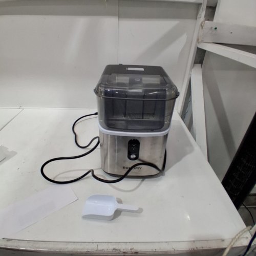 EUHOMY COUNTERTOP NUGGET ICE MAKER - MAKES 35LBS/DAY - STAINLESS STEEL ( MODEL: IM-15S) image 4