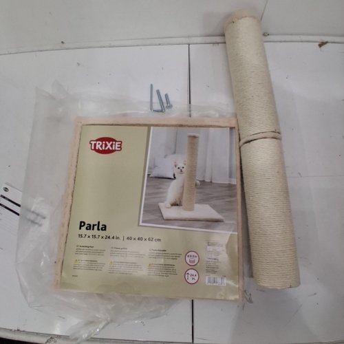TRIXIE PARLA CAT SCRATCHING POST - 15.75"X15.75"X24.5" - BEIGE (MODEL: 433232) image 3