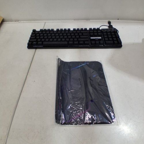 2PC AQVIN WIRED GAMING RGB KEYBOARD AND MOUSEPAD SET - BLACK (MODEL: GK70X) image 5