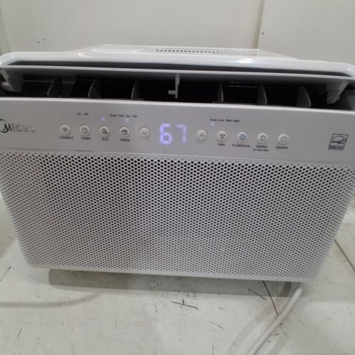 MIDEA U-SHAPED SMART INVERTER WINDOW AIR CONDITIONER - 8,000 BTU - WHITE (MODEL: MAW08V1QWT) image 3