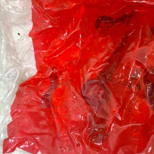 INFLATABLE BUMPER BUBBLE BALL - 5FT DIAMETER - RED/CLEAR image 4