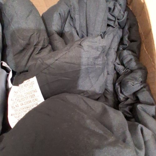 7PC MAPLE AND STONE COMFORTER SET WITH SHEETS - QUEEN - BLACK/GREY image 3