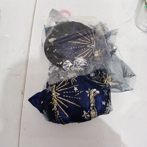 2PC GIRLS PALAMON MIDNIGHT WITCH COSTUME - SMALL (4-6) - BLUE/SILVER/GOLD (STYLE: 40971) image 2