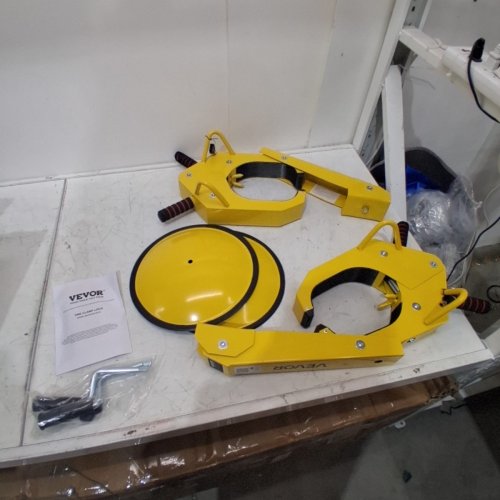 2PK VEVOR WHEEL LOCK CLAMP - YELLOW (MODEL: QS-001-B) image 3