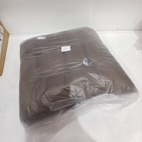 2PK UPHOLSTERED CHAIR CUSHION PADS FOR DINING CHAIRS - 17" - BROWN image 2