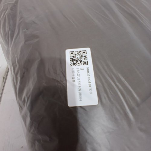 2PK UPHOLSTERED CHAIR CUSHION PADS FOR DINING CHAIRS - 17" - BROWN image 3