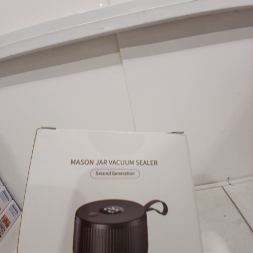 ELECTRIC MASON JAR VACUUM SEALER - BLACK (MODEL: SP-MJ02) image 3