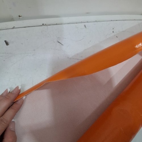 MULTIPURPOSE CRAFT VINYL ROLL - APPROX. 15FT - ORANGE image 3